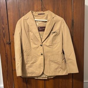 Etienne Aigner Tan Blazer